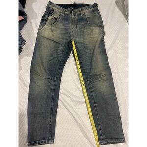 Diesel Women's Blue Jeans Size 26‎ Made In Italy Black Gold